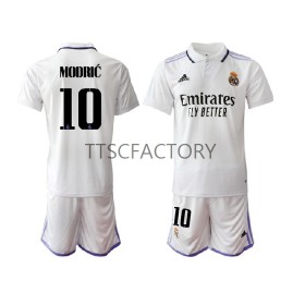 Real Madrid Luka Modrić 10 Kinder Heim Trikotsatz 2022/23 Kurzarm